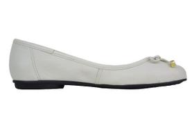 Sapato Feminino Verofatto Couro Branco 6009