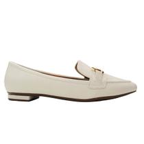 Sapato Feminino Vizzano Mocassim Branco Off - 1351 Sapato Feminino Vizzano Mocassim Branco Off - 1351