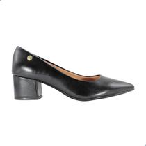 Sapato Feminino Vizzano Napa Garda Preto 1220.315 Sapato Feminino Vizzano Napa Garda Preto 1220.315