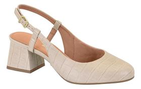 Sapato Feminino Vizzano Scarpin Mule Salto Bloco 4301.101 Sapato Feminino Vizzano Scarpin Mule Salto Bloco 4301.101