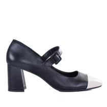 Sapato Feminino Zariff Boneca Off White/Preto