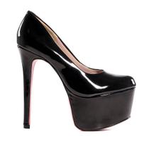 Sapato Feminino Zariff Verniz Preto