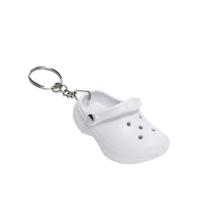 Sapato fofo Keychain Tengriah Mini Charming para mulheres - branco