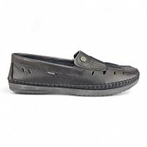 Sapato free way logan-2/sun3 mocassim furos