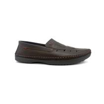 Sapato Freeway Mocassim de Couro Logan Turim Malbec