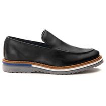 Sapato Iate Loafer Premium de Luxo Tratorado Couro Legítimo