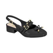 Sapato Infantil Juvenil Molekinha Slingback Fivela Laço Moda