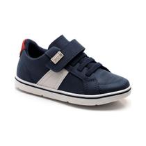 Sapato Infantil Klin Flyer Mini Marinho e Branco 117.168
