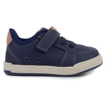 Sapato Infantil Masculino Klin Flyer Baby Azul - 166189 Sapato Infantil Masculino Klin Flyer Baby Azul - 166189