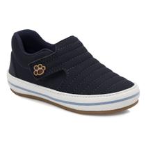 Sapato Infantil Menino Klin Algodão Doce Marinho/Goma