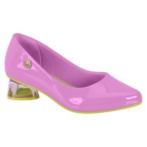 Sapato Infantil Molekinha Scarpin Salto Premium Rosa