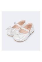 Sapato Infantil Pampili Angel Laço Prata Sapato Infantil Pampili Angel Laço Prata