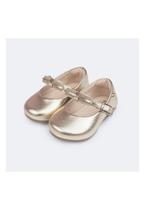 Sapato Infantil Pampili Mini Angel Laço com Brilho Dourado Sapato Infantil Pampili Mini Angel Laço com Brilho Dourado