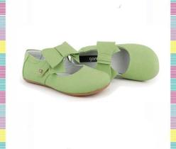 Sapato infantil verde em couro Gambo menina Sapato infantil verde em couro Gambo menina