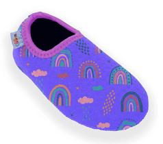 Sapato infantil wiggy diggy celeste do 17 ao 28 antiderrapante