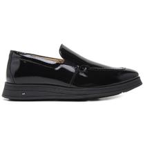 Sapato Jota Pe Casual Preto Em Couro Air Madison 89950 Sapato Jota Pe Casual Preto Em Couro Air Madison 89950