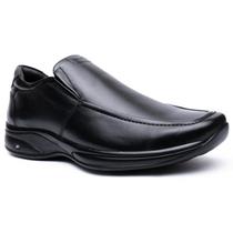 Sapato Jota Pe Couro 3D Double Air Masculino - Preto Sapato Jota Pe Couro 3D Double Air Masculino - Preto