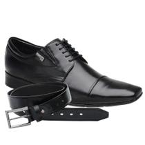 Sapato Jota Pe Preto em Couro+ Cinto 40115 Sapato Jota Pe Preto em Couro+ Cinto 40115