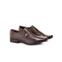 Sapato Jota Pe Social Air King 13149 Dark Brown