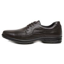 Sapato Linha Extremo Conforto Sem-stress Couro Latego Br2 - 451 - Marrom