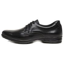 Sapato Linha Extremo Conforto Semstress Couro Latego Br2 451 Preto