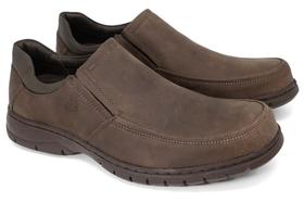 Sapato Liso Anatomic Gel Rústico Couro Confortável Sapato Liso Anatomic Gel Rústico Couro Confortável