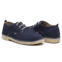 Sapato Liverpool Marinho Solado em crepe natural London Style Sapato Liverpool Marinho Solado em crepe natural London Style