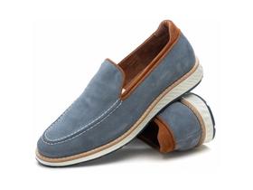 Sapato Loafer Chelsea - Azul c/ Castor