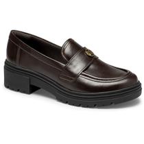 Sapato Loafer Dakota D0131 Feminino - Marrom Escuro Sapato Loafer Dakota D0131 Feminino - Marrom Escuro