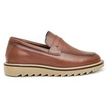 Sapato Loafer Masculino Tratorado Couro Nobre Mr Light Premium
