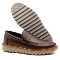 Sapato Loafer Masculino Tratorado Sem Cadarço Esporte Fino Sapato Loafer Masculino Tratorado Sem Cadarço Esporte Fino