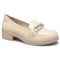 Sapato Loafer Mississipi MA352 Feminino - Marfim