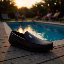 Sapato Loafer Mocassim Driver masculino Confort Sola Alta Sapato Loafer Mocassim Driver masculino Confort Sola Alta