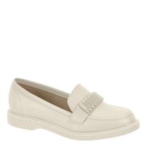 Sapato Loafer Mocassim Moleca Feminino Casual Leve Conforto