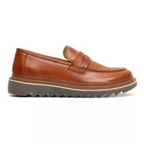 Sapato Loafer Slip On Masculino em Couro Premium Tratorado