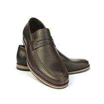 Sapato Loafer Vitelli Masculino Couro Conforto Floater Macio Sapato Loafer Vitelli Masculino Couro Conforto Floater Macio