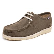 Sapato London Kiwi sola em crepe London Style