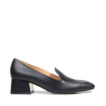 Sapato Luiza Barcelos Couro Preto Sapato Luiza Barcelos Couro Preto