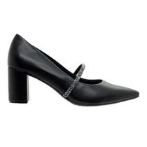 Sapato Mary Jane Feminina Beira Rio 4241.230 Preto