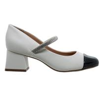 Sapato Mary Jane Feminino Vizzano 1423.103 Branco