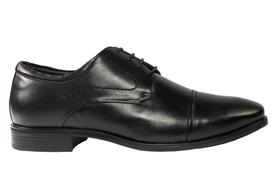 Sapato Masc Social Air Alessi em Couro Preto - Cód 85653 Sapato Masc Social Air Alessi em Couro Preto - Cód 85653