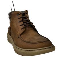 Sapato Masculino Anatomic Gel Couro Rústico Conhaque Floater Troy Sola 360 Job Ambar Ref.7262 Sapato Masculino Anatomic Gel Couro Rústico Conhaque Floater Troy Sola 360 Job Ambar Ref.7262