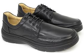 Sapato Masculino Anatomic Gel Light Ultraleve Couro