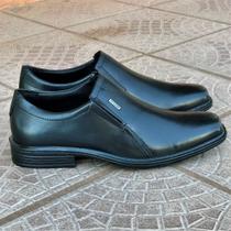 Sapato Masculino Anilina Preto-Pegada