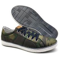 Sapato Masculino Casual Bmbrasil 850/19 Camuflado