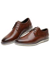 Sapato Masculino Casual Couro Legítimo Derby Oxford Esporte Fino Conforto Designer Moderno Sapato Masculino Casual Couro Legítimo Derby Oxford Esporte Fino Conforto Designer Moderno