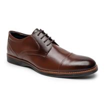 Sapato Masculino Casual Derby de Amarrar Oxford Confortável Elegante Militar