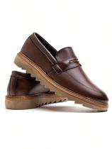 Sapato Masculino Casual Moderno Estiloso Mocassim Tratorado Moda elegante e confortável