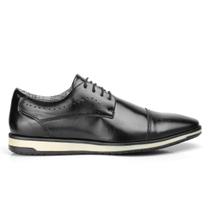 Sapato Masculino Casual Oxford Derby Estilo Conforto