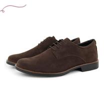 Sapato Masculino Casual Oxford Social Fino Camurça Envio24h - HELESTORE